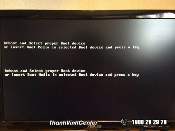 CACH KHAC PHUC LAPTOP BI LOI REBOOT AND SELECT PROPER BOOT P2